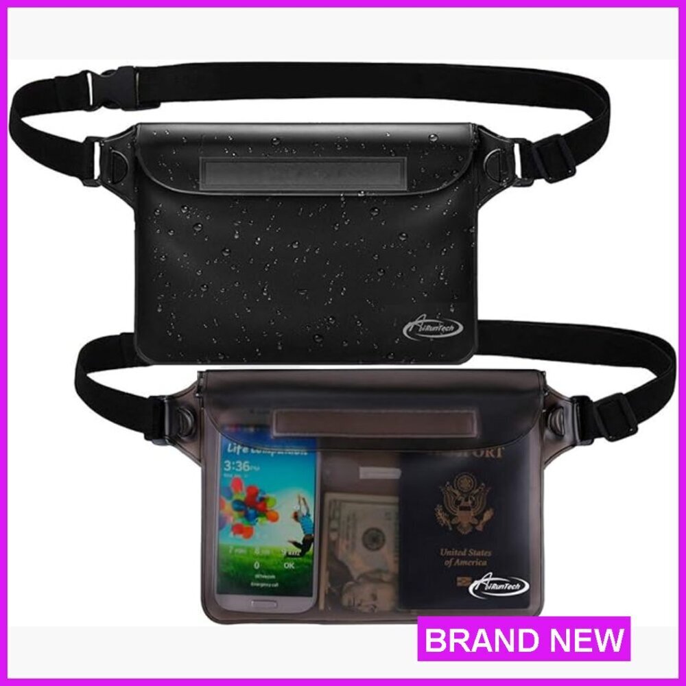 Waterproof Fanny Pack Phone Pouch Dry Bag for Travel Beach Swimming Kayaking